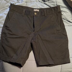 St. John's Bay Men's Dark Gray Flat Front Shorts